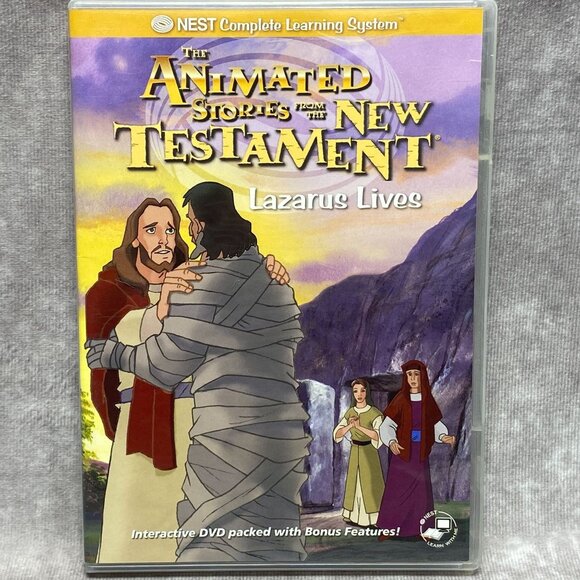 The Animated Stories From The New Testament "Lazarus Lives" DVD 2005 - Picture 1 of 5